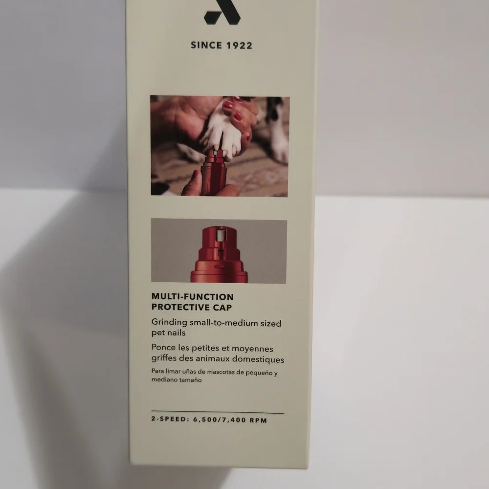 Andis Red Nail Grinder with Accessories